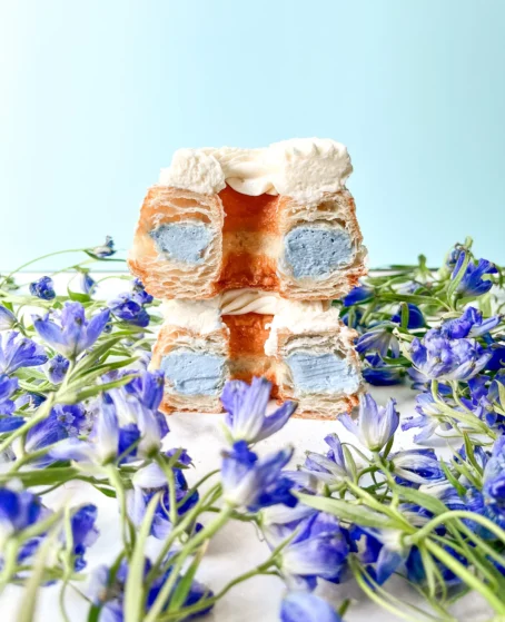 Gender Reveal Vanilla Cream - Blue (6ct) - Image 2